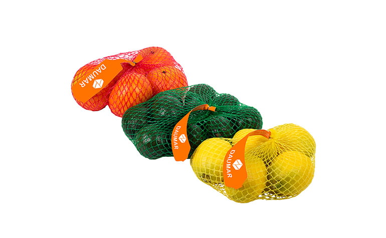 Clipped Net Bags for Fruits and Vegetables