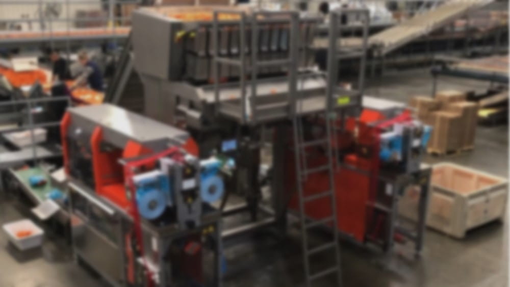 Video of DAUMAR 4012B2 Orange Weighing Machine with 2 CB-148 D-Pack Baggers