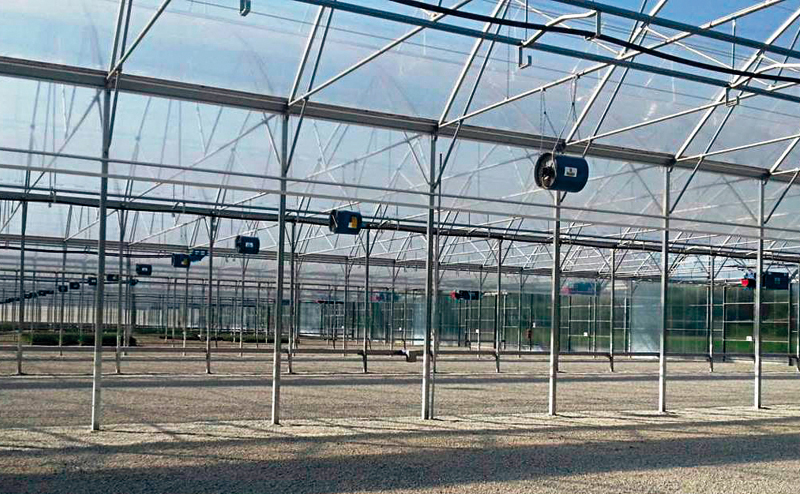 Recirculation Fans for Greenhouses